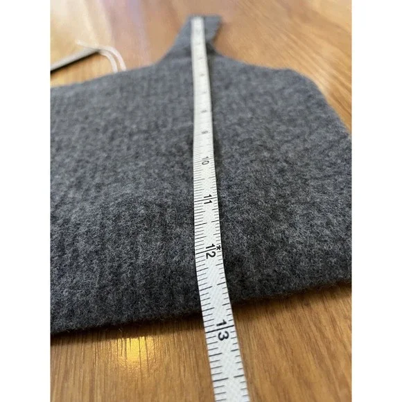 NWT Everlane Dark Gray Wool Blend Crop Tank Size XS - Picture 7 of 9